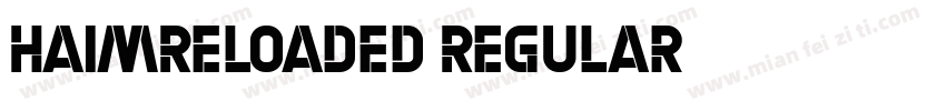 HaimReloaded Regular字体转换
